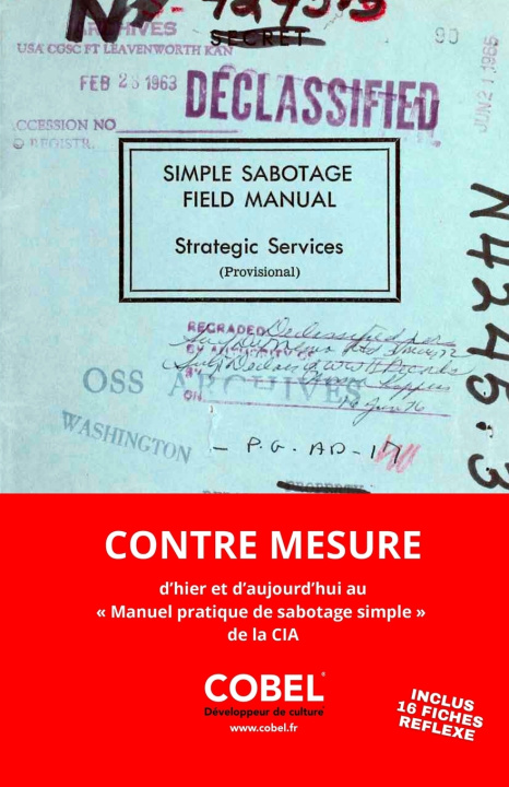 Kniha CONTRE MESURE Guillaume COMTE