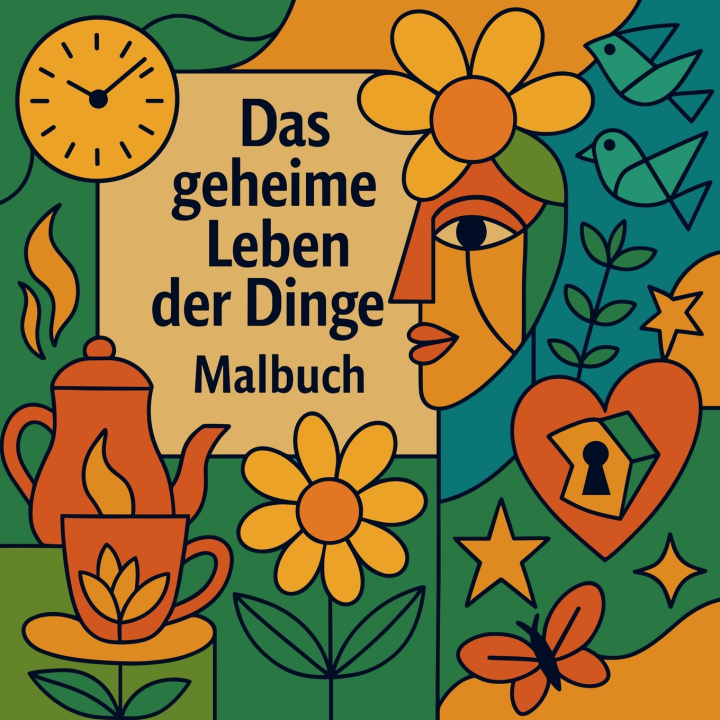 Buch Das geheime Leben der Dinge - Malbuch Soso Kiki