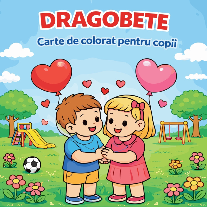 Kniha Dragobete - Carte de colorat pentru copii Johana Iahn