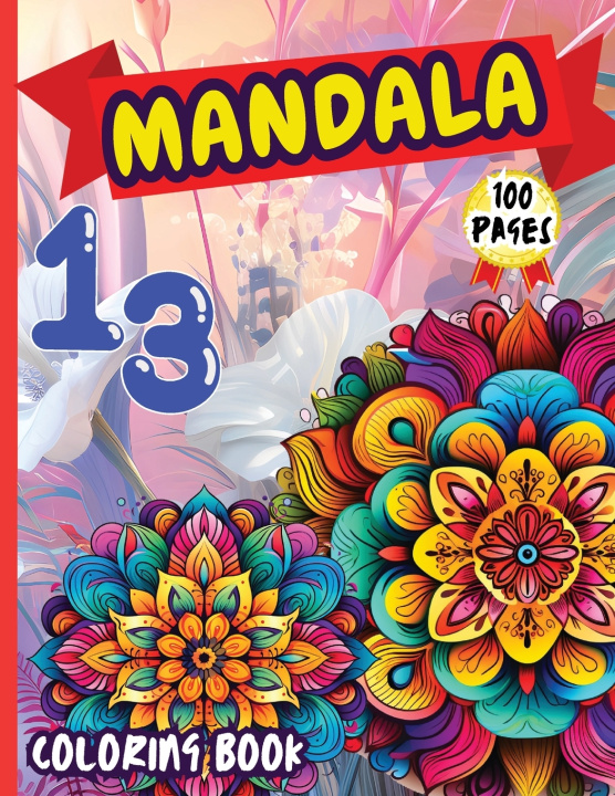 Kniha Mandala 13 Coloring Book Peter