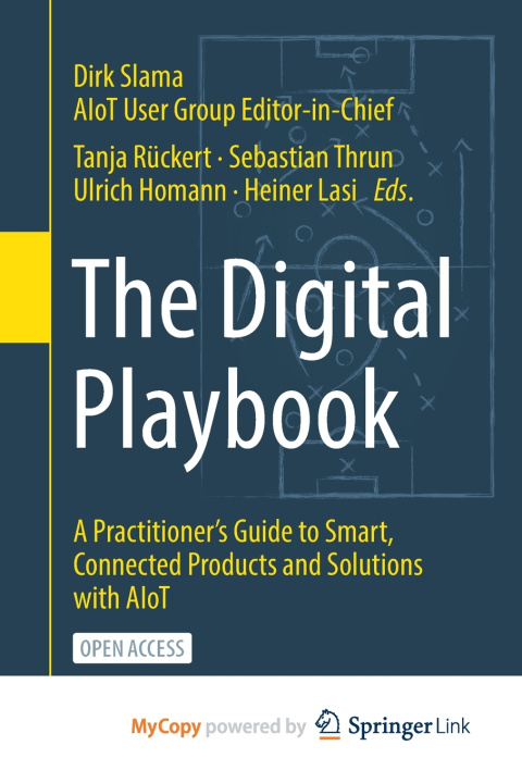 Kniha The Digital Playbook Dirk Slama