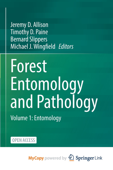 Knjiga Forest Entomology and Pathology Jeremy D. Allison