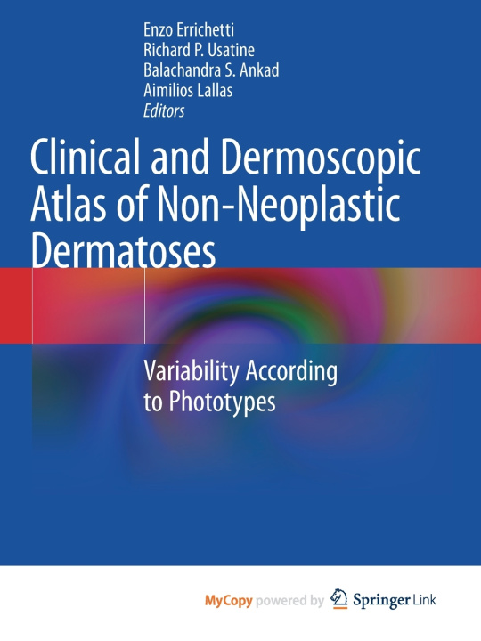 Kniha Clinical and Dermoscopic Atlas of Non-Neoplastic Dermatoses Enzo Errichetti