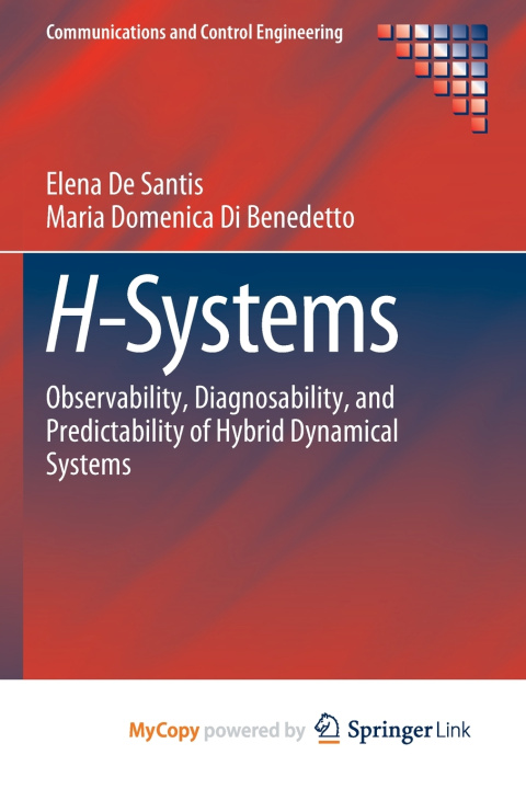 Книга H-Systems Elena De Santis
