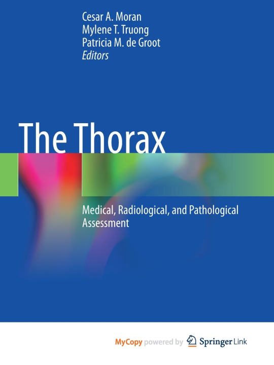 Kniha The Thorax Cesar A. Moran