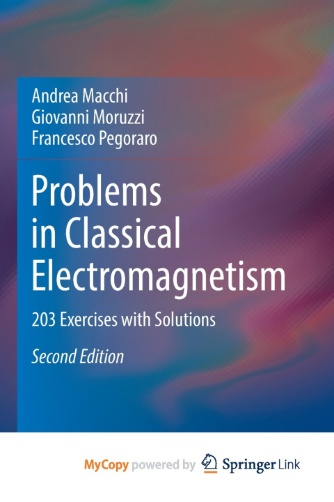 Knjiga Problems in Classical Electromagnetism Andrea Macchi