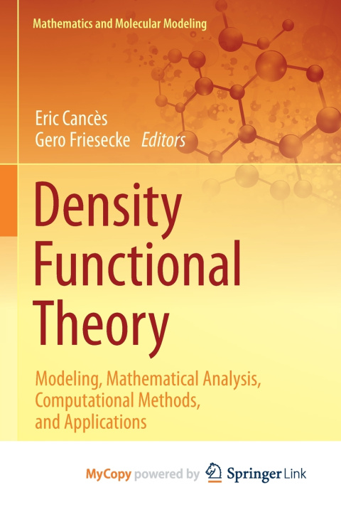 Kniha Density Functional Theory Eric Cancès