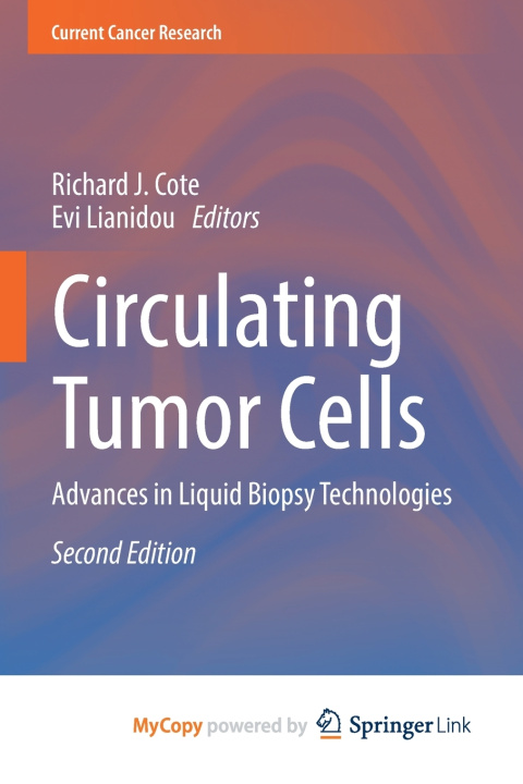 Kniha Circulating Tumor Cells Richard J. Cote