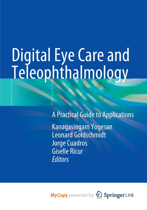 Книга Digital Eye Care and Teleophthalmology Kanagasingam Yogesan