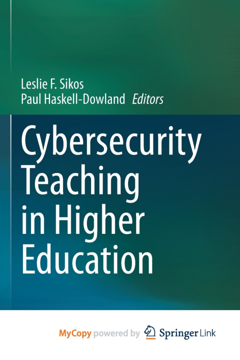 Boek Cybersecurity Teaching in Higher Education Leslie F. Sikos