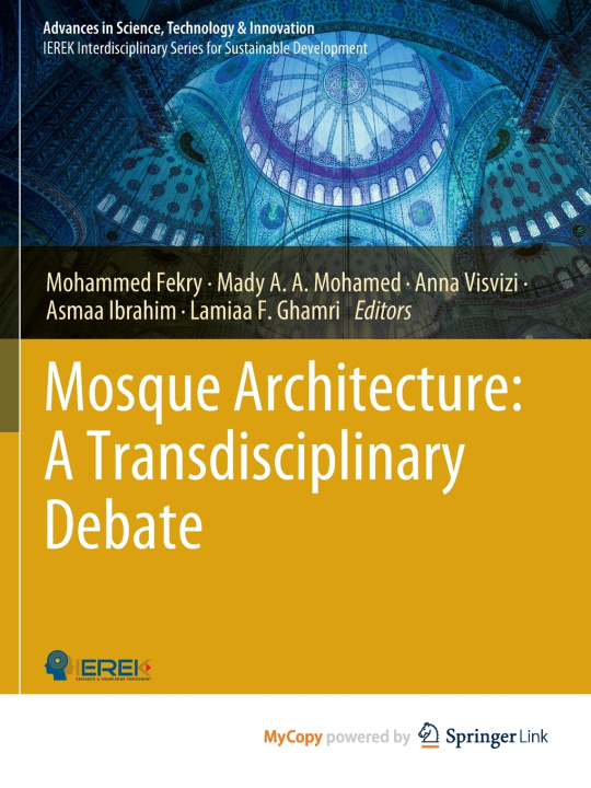 Kniha Mosque Architecture Mohammed Fekry