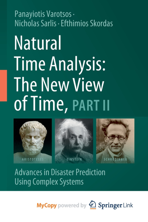 Kniha Natural Time Analysis Panayiotis Varotsos