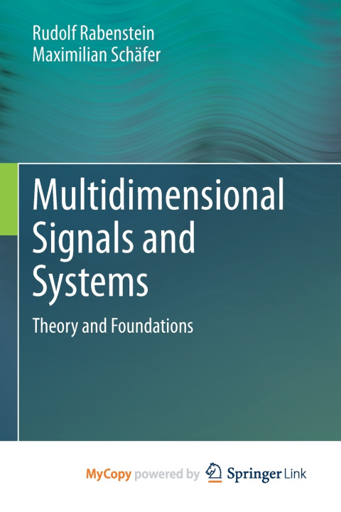Kniha Multidimensional Signals and Systems Rudolf Rabenstein