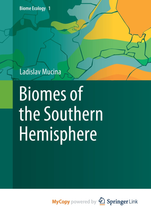 Knjiga Biomes of the Southern Hemisphere Ladislav Mucina