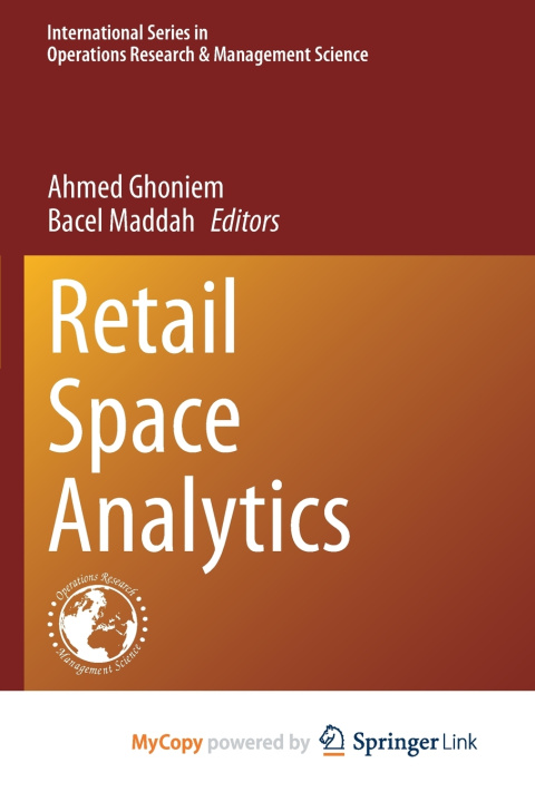 Kniha Retail Space Analytics Ahmed Ghoniem