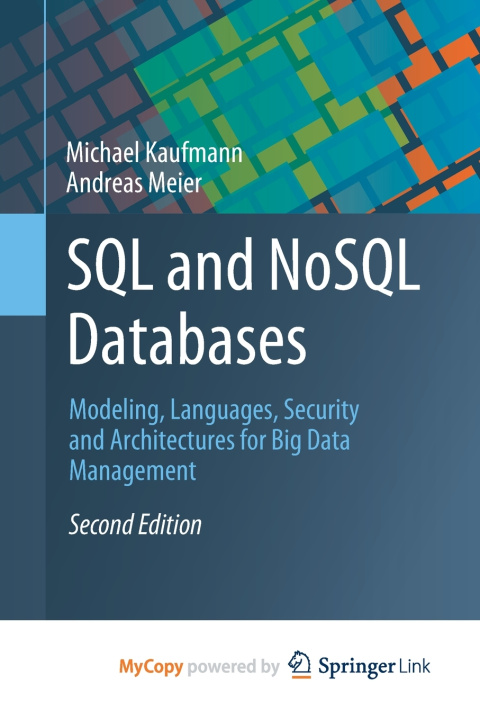 Kniha SQL and NoSQL Databases Michael Kaufmann