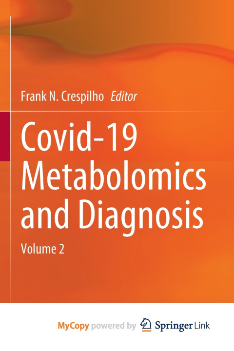 Kniha Covid-19 Metabolomics and Diagnosis Frank N. Crespilho