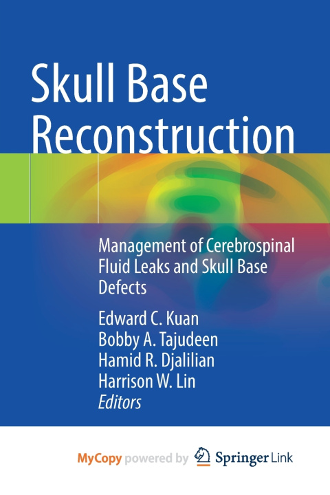 Buch Skull Base Reconstruction Edward C. Kuan