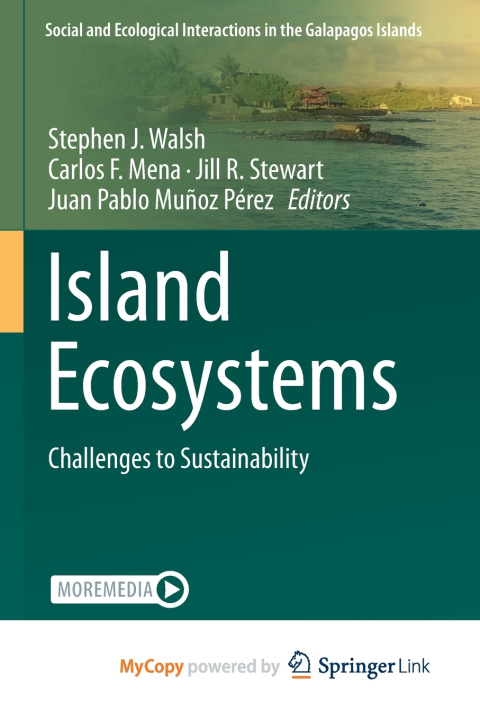 Kniha Island Ecosystems Stephen J. Walsh