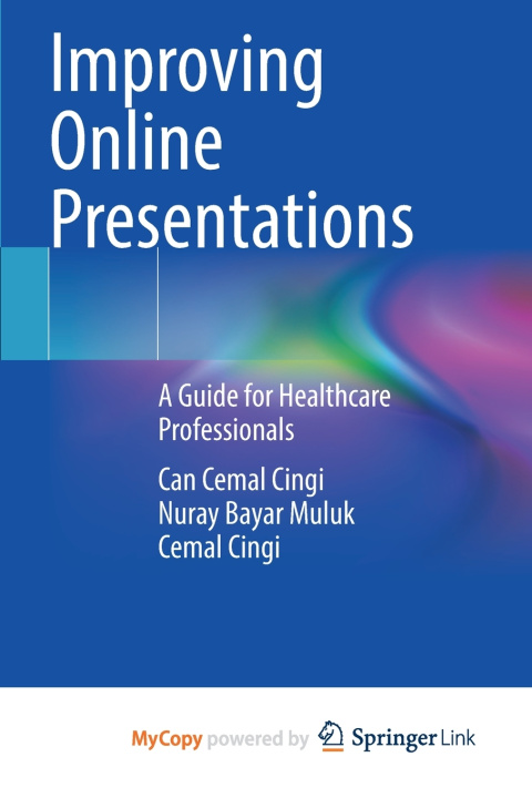 Book Improving Online Presentations Can Cemal Cingi