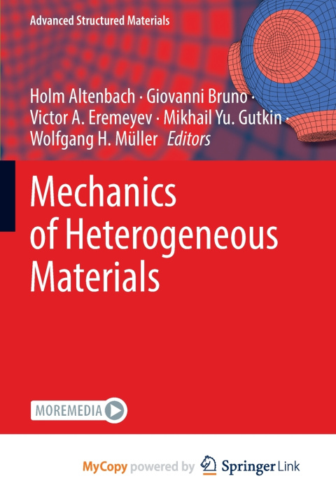 Boek Mechanics of Heterogeneous Materials Holm Altenbach