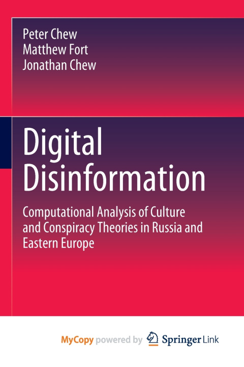 Book Digital Disinformation Peter Chew