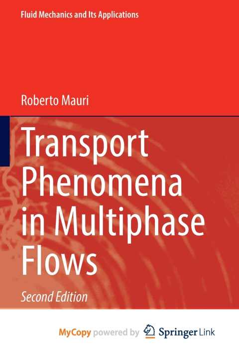 Boek Transport Phenomena in Multiphase Flows Roberto Mauri