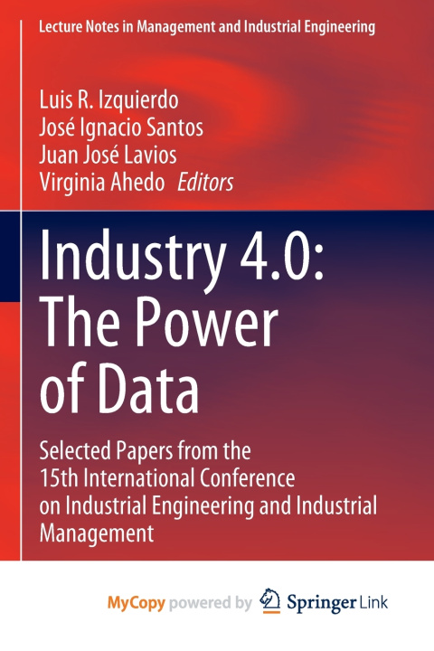 Kniha Industry 4.0 Luis R. Izquierdo