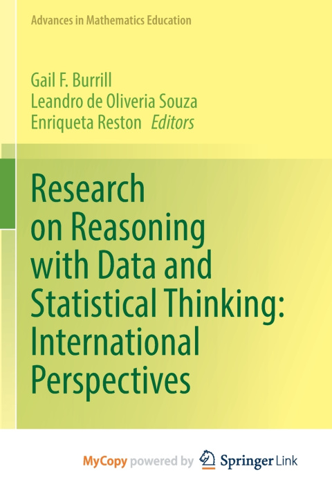 Kniha Research on Reasoning with Data and Statistical Thinking Gail F. Burrill