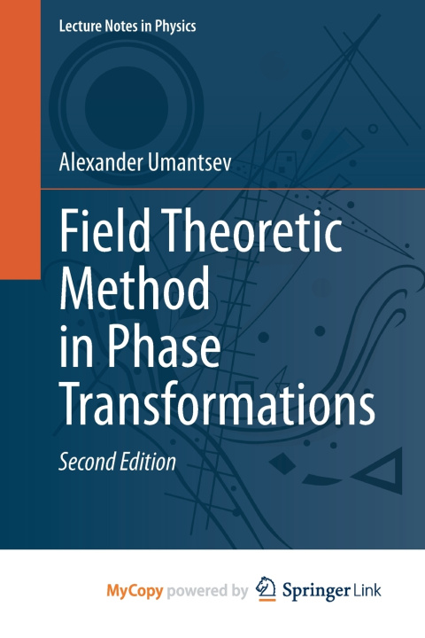 Knjiga Field Theoretic Method in Phase Transformations Alexander Umantsev