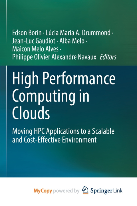 Βιβλίο High Performance Computing in Clouds Edson Borin