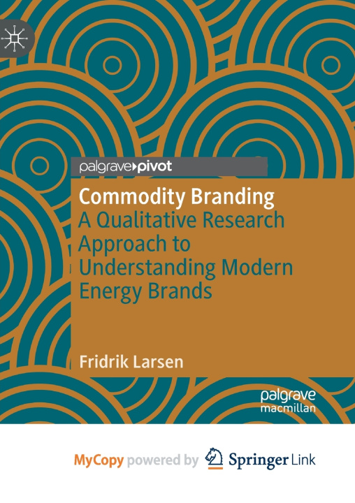 Knjiga Commodity Branding Fridrik Larsen