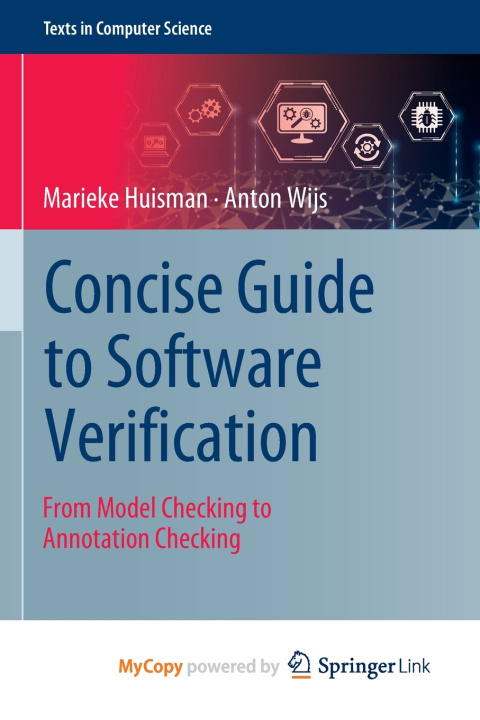 Kniha Concise Guide to Software Verification Marieke Huisman