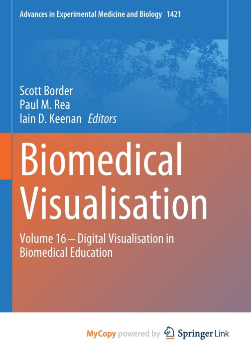 Kniha Biomedical Visualisation Scott Border