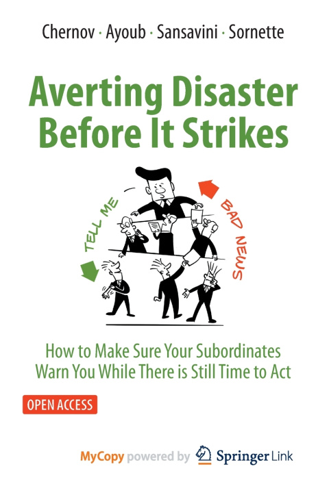 Книга Averting Disaster Before It Strikes Dmitry Chernov