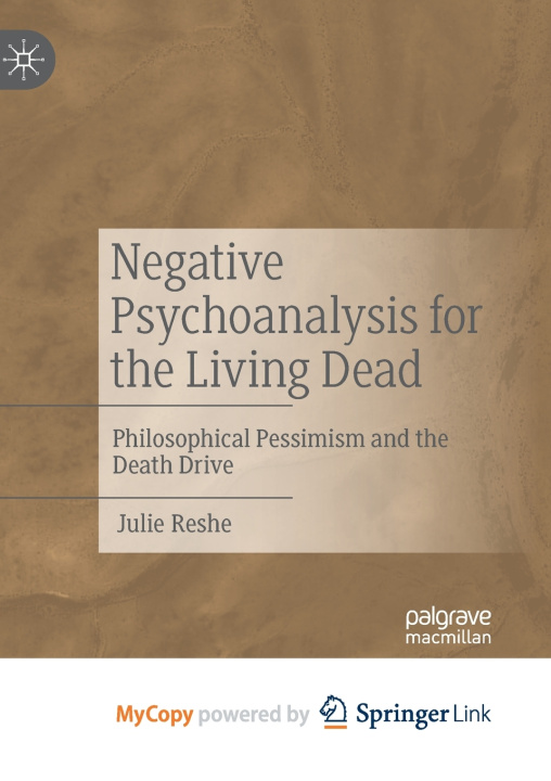 Βιβλίο Negative Psychoanalysis for the Living Dead Julie Reshe