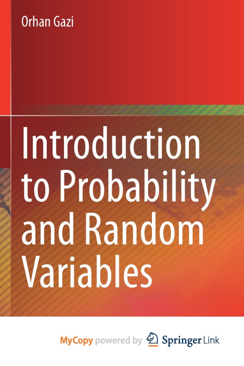 Kniha Introduction to Probability and Random Variables Orhan Gazi