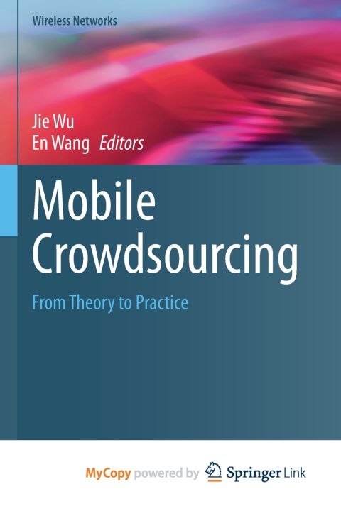 Kniha Mobile Crowdsourcing Jie Wu
