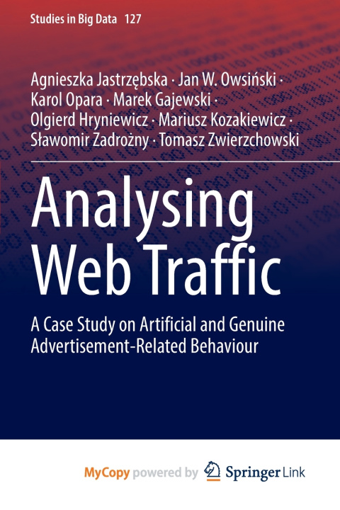 Knjiga Analysing Web Traffic Agnieszka Jastrzębska