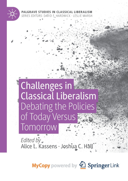 Kniha Challenges in Classical Liberalism Alice L. Kassens