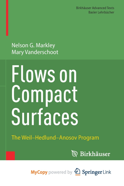 Book Flows on Compact Surfaces Nelson G. Markley