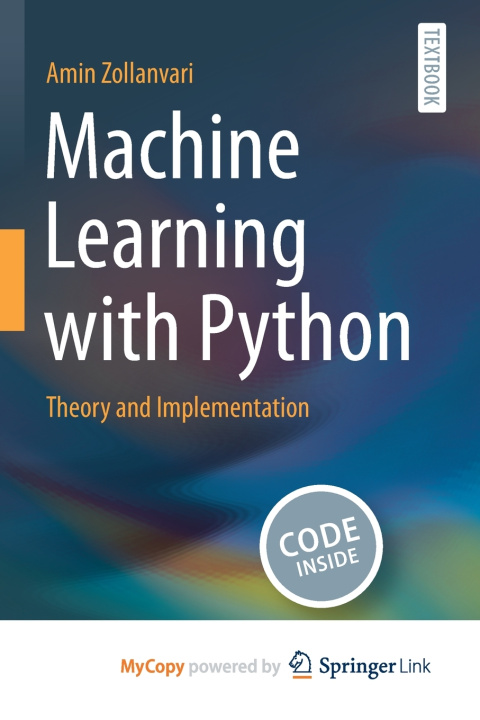 Könyv Machine Learning with Python Amin Zollanvari