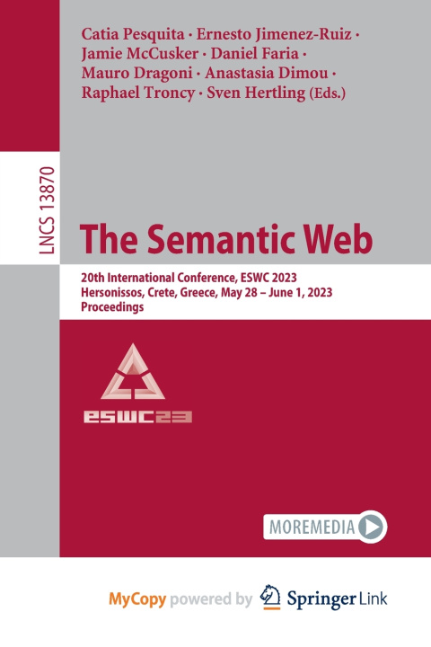 Книга The Semantic Web Catia Pesquita