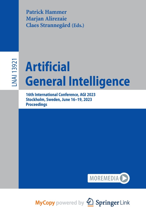 Knjiga Artificial General Intelligence Patrick Hammer
