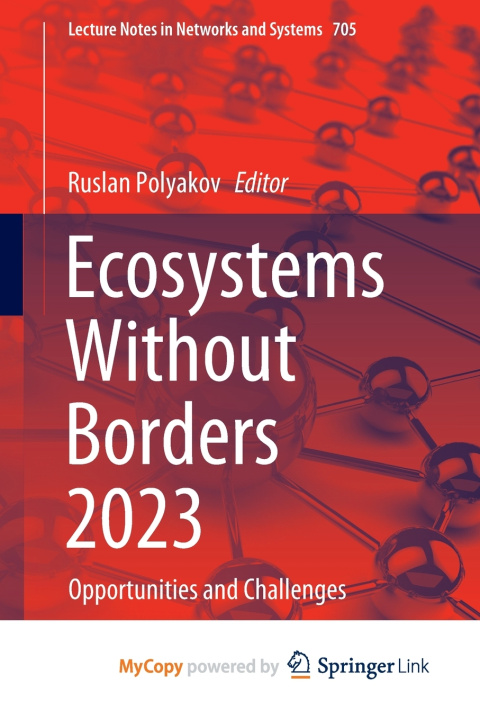 Kniha Ecosystems Without Borders 2023 Ruslan Polyakov
