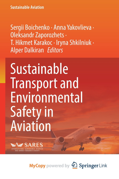 Kniha Sustainable Transport and Environmental Safety in Aviation Sergii Boichenko