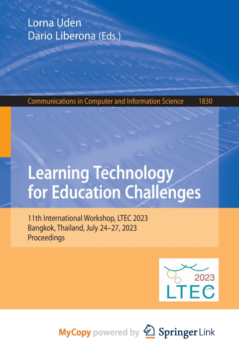 Knjiga Learning Technology for Education Challenges Lorna Uden