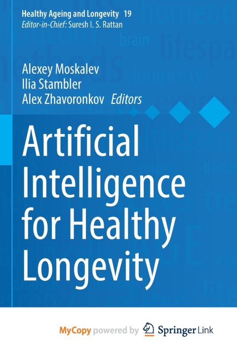 Kniha Artificial Intelligence for Healthy Longevity Alexey Moskalev