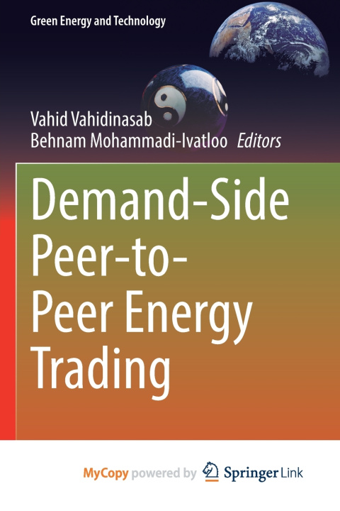 Libro Demand-Side Peer-to-Peer Energy Trading Vahid Vahidinasab
