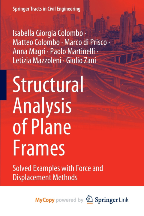 Buch Structural Analysis of Plane Frames Isabella Giorgia Colombo